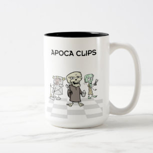 Taza Bicolor Post Apoca Clips Mug