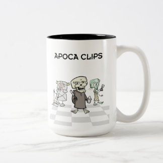 Taza Bicolor Post Apoca Clips Mug