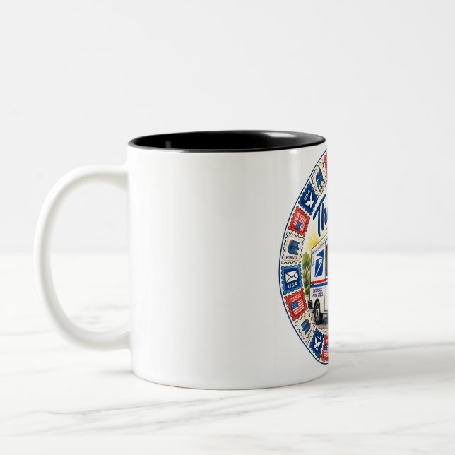 Taza Bicolor Postal Workers Appreciation  (Izquierda)