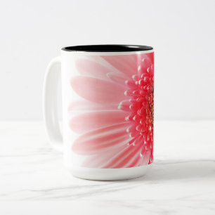 Taza Bicolor Póster de Gerbera Daisy