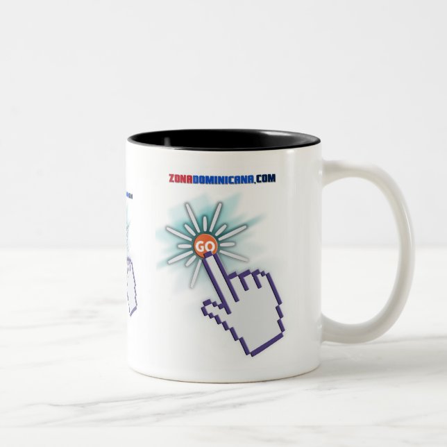 Taza Bicolor Posuelo Blanco (Derecha)