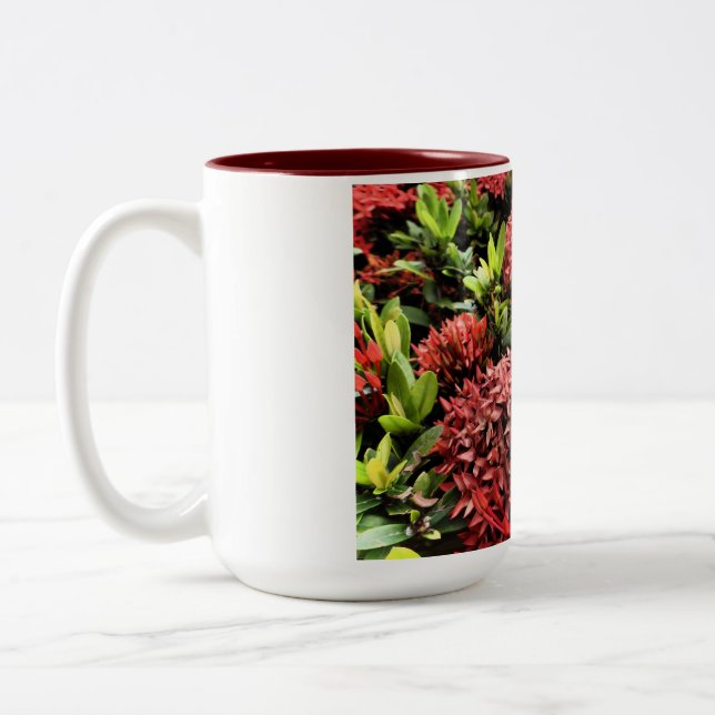 Taza Bicolor Potencia de flor (Izquierda)