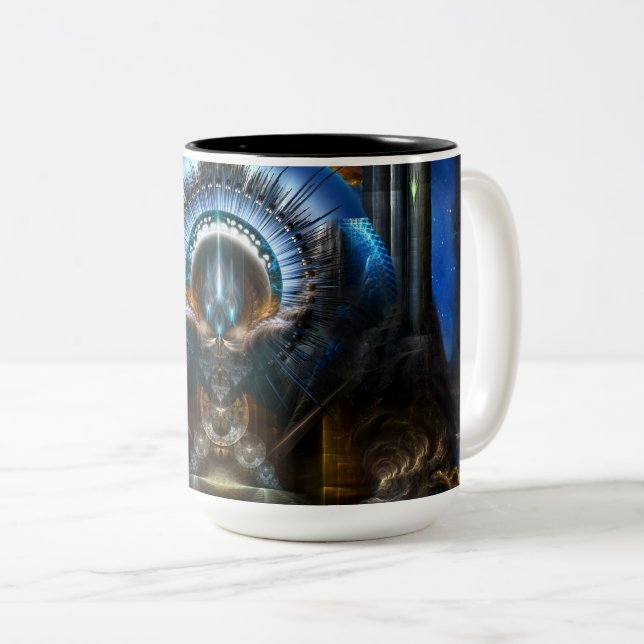 Taza Bicolor Potencia Del Oracle (Anverso derecho)
