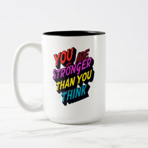 Taza Bicolor Potenciando el arte de la tipografía de citas