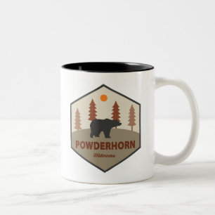 Taza Bicolor Powderhorn Wilderness Colorado Bear
