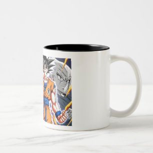 Taza Bicolor Power Brew: El tazón del café de Saiyan Goku