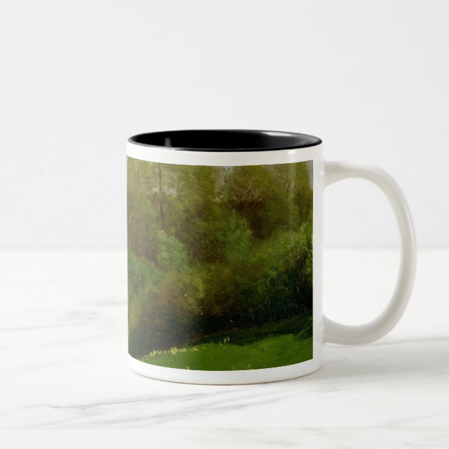 Taza Bicolor Prado y arbolado, 1895 (Derecha)