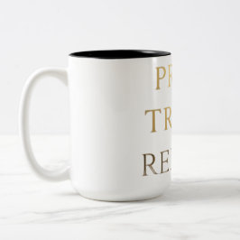 Taza Bicolor Pray Train Repeat Mug – Christian Fitness Motivati
