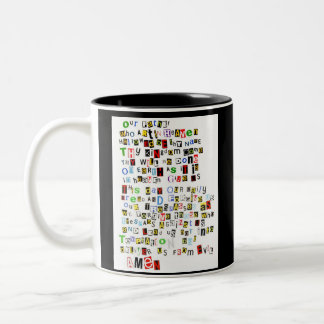 Taza Bicolor Prayer de señor