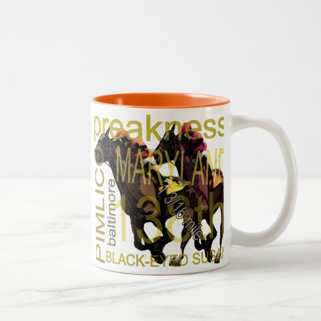 Taza Bicolor Preakness 138 (Derecha)