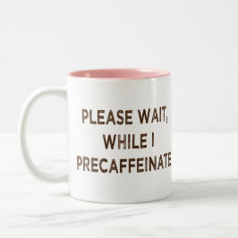 Taza Bicolor Precaffeinate Mug