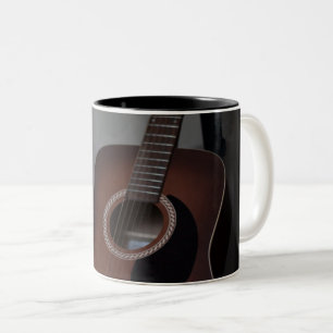 Taza Bicolor Preciosa guitarra bajo