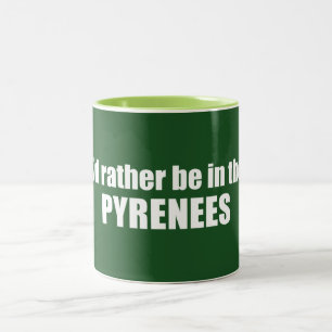 Taza Bicolor Preferiría Estar En Los Pirineos