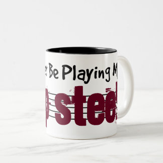 Taza Bicolor Preferiría Jugar A Mi Acero Lap