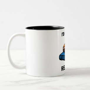 Taza Bicolor Prefiero Leer