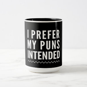Taza Bicolor Prefiero mis retruécanos previstos