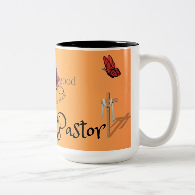 Taza Bicolor Pregúntale a tu Pastor (Derecha)