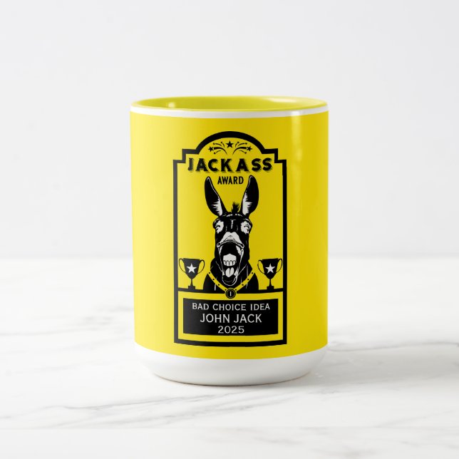 Taza Bicolor Premio Jackass (Centro)