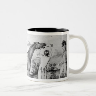 Taza Bicolor Preparación para una raza