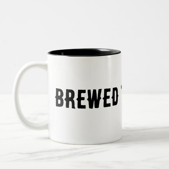 Taza Bicolor Prepararse para ser salvaje (Izquierda)