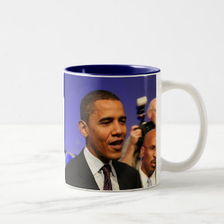 Taza Bicolor Presidente Barack Obama