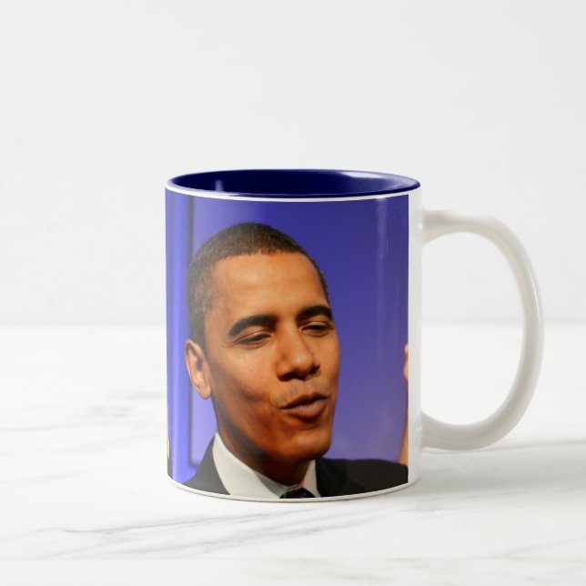 Taza Bicolor Presidente Barack Obama (Derecha)