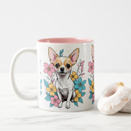 Taza Bicolor Primavera Chihuahua