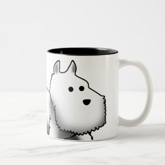 Taza Bicolor Primer de Westie