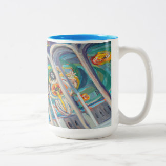 Taza Bicolor Primer Mug Bautista