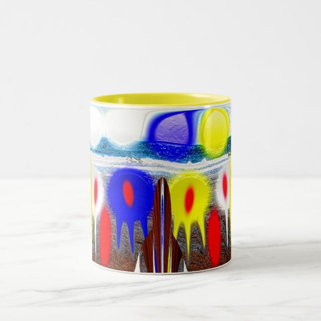 Taza Bicolor Primera invasión extranjera (Centro)