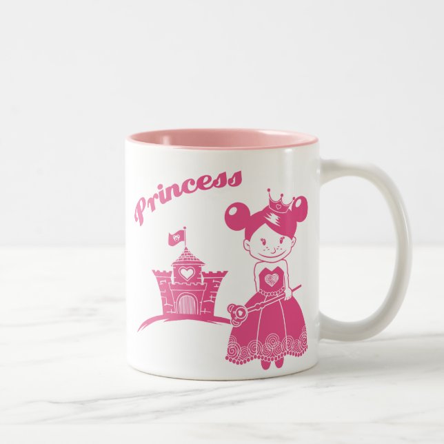 Taza Bicolor Princesa (Derecha)