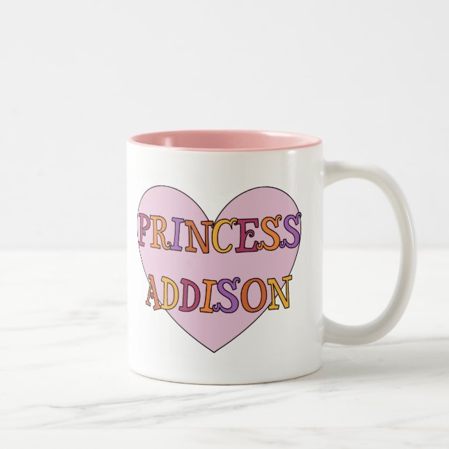 Taza Bicolor Princesa Addison Mug (Derecha)