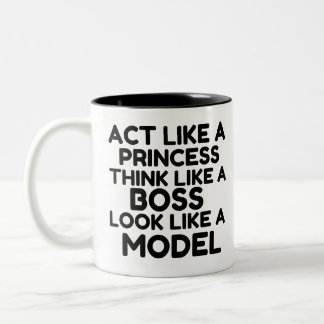 Taza Bicolor Princesa, Boss, modelo
