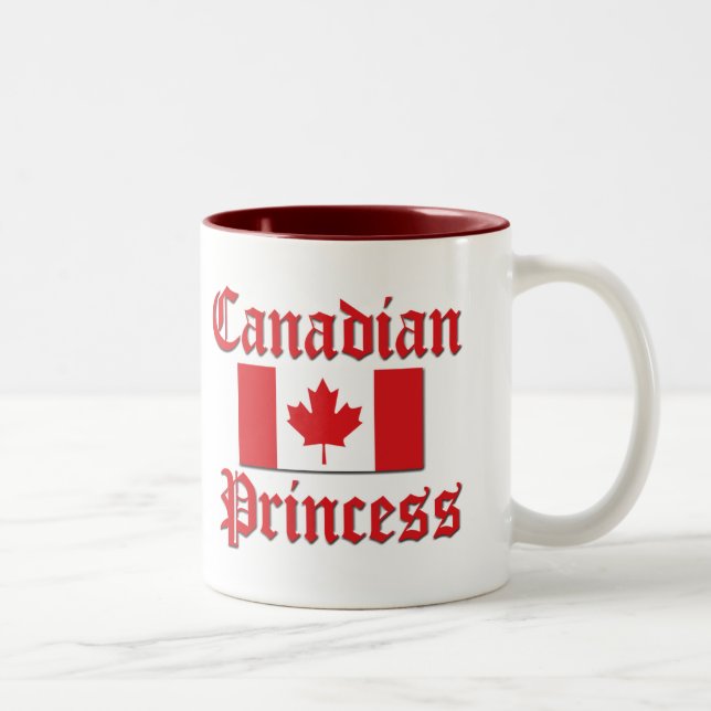 Taza Bicolor Princesa canadiense (Derecha)