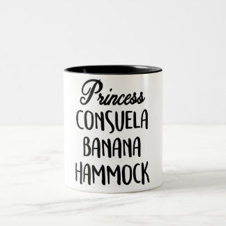 Taza Bicolor Princesa Consuela Banana Hammock