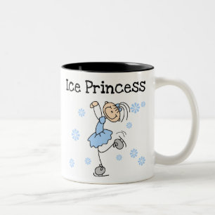 TAZA BICOLOR PRINCESA DEL PATINAJE DE HIELO