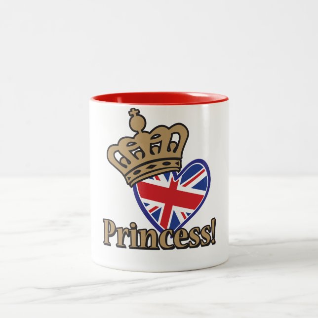 Taza Bicolor Princesa Real (Centro)