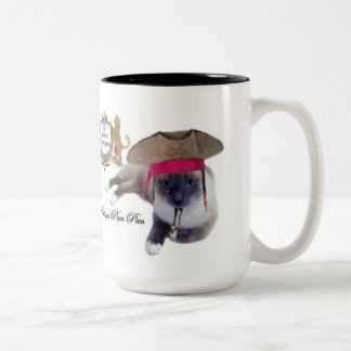 Taza Bicolor Príncipe Pan Pan Pirate Mug