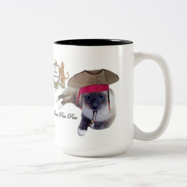 Taza Bicolor Príncipe Pan Pan Pirate Mug (Derecha)