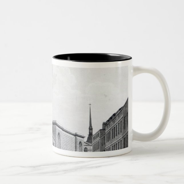 Taza Bicolor Prisión de Newgate, 1799 (Derecha)