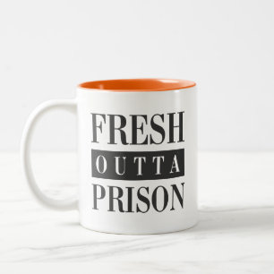 Taza Bicolor Prisión fresca del outta