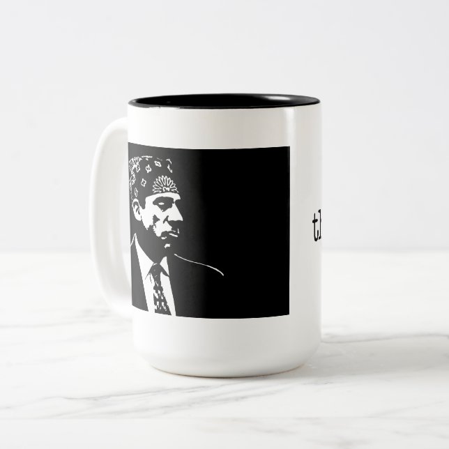 Taza Bicolor Prisión Mike Mug (Anverso izquierdo)