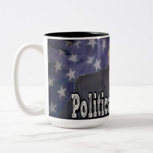 Taza Bicolor Prisionero político de Trump