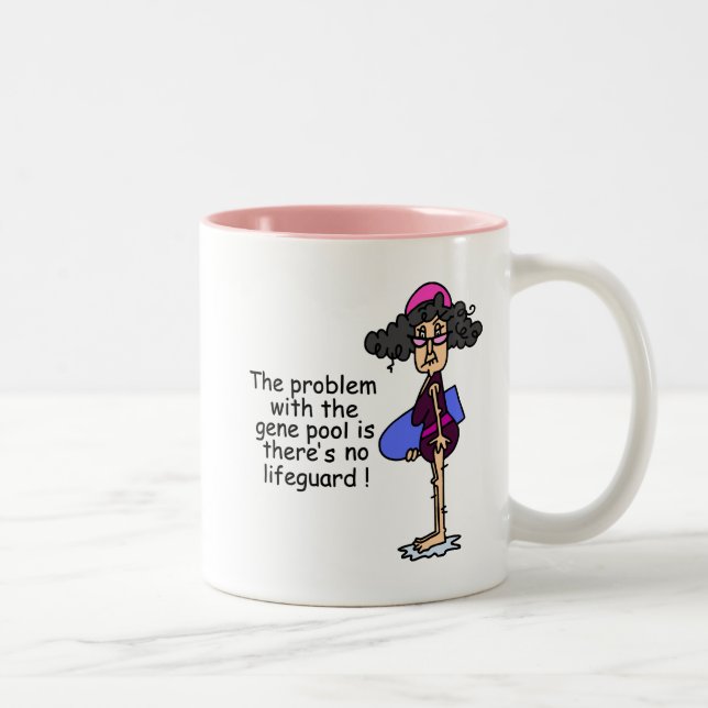 Taza Bicolor Problema con el pool de genes (Derecha)