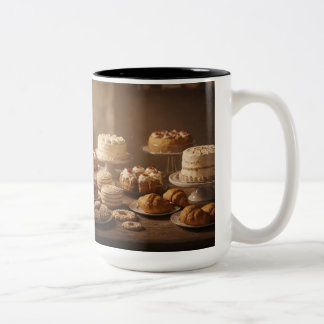 Taza Bicolor Profesionales de pastelería, pastelería y pasteler