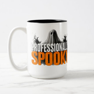 Taza Bicolor 👻 Profesionalmente Divertida Cita de Halloween Gi