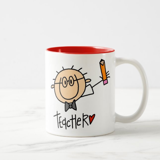 Taza Bicolor Profesor (Derecha)