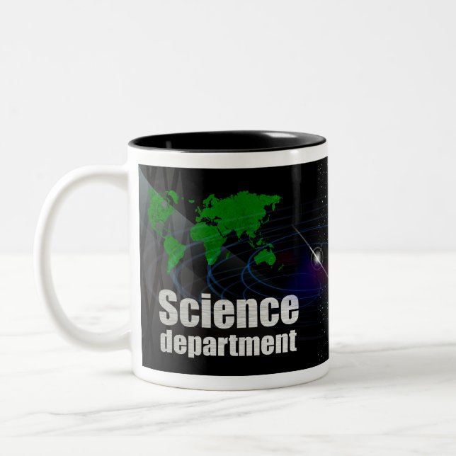 Taza Bicolor Profesor de ciencias (Izquierda)