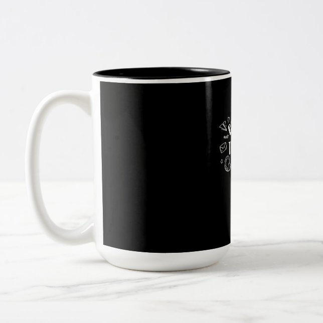 Taza Bicolor Profesores de guardería (Izquierda)