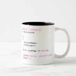 Taza Bicolor Programación de Coffee.c